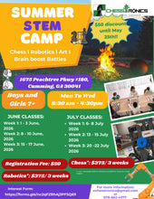 Load image into Gallery viewer, CHESSTRONICS at Peachtree Pkwy SUMMER CAMP 2026